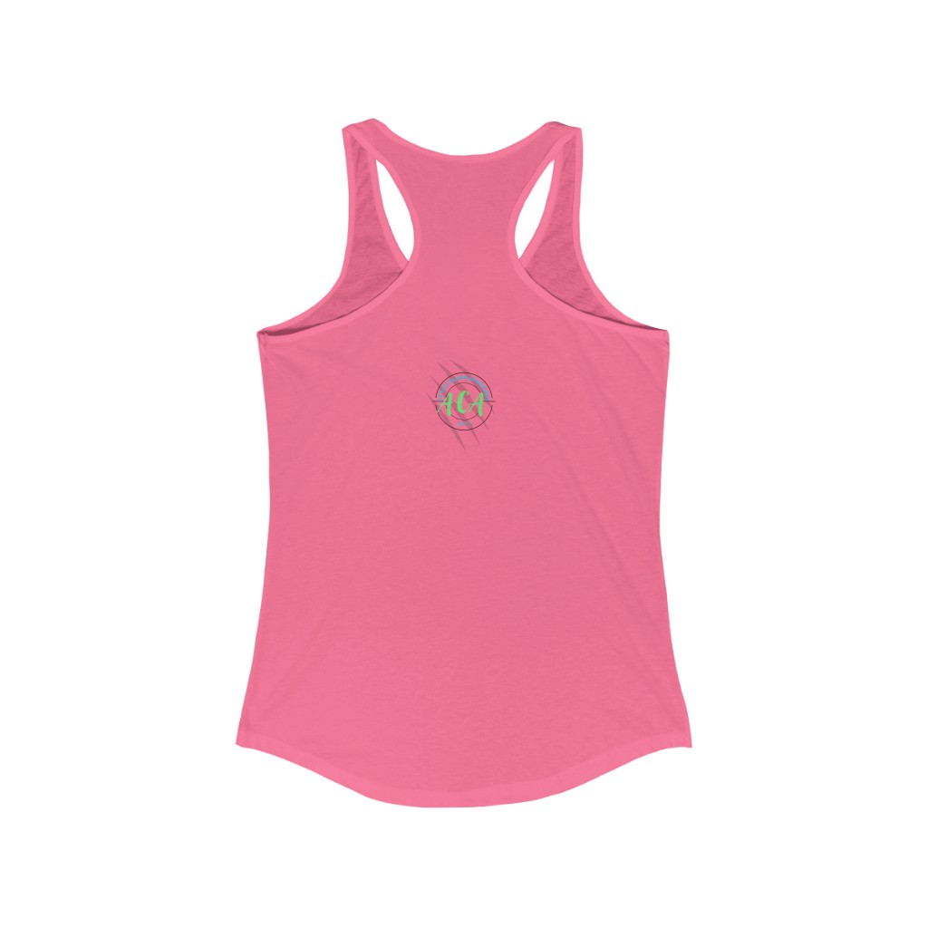 "Straight Outta Practice" dance Women's Ideal Racerback Tank - Image 26