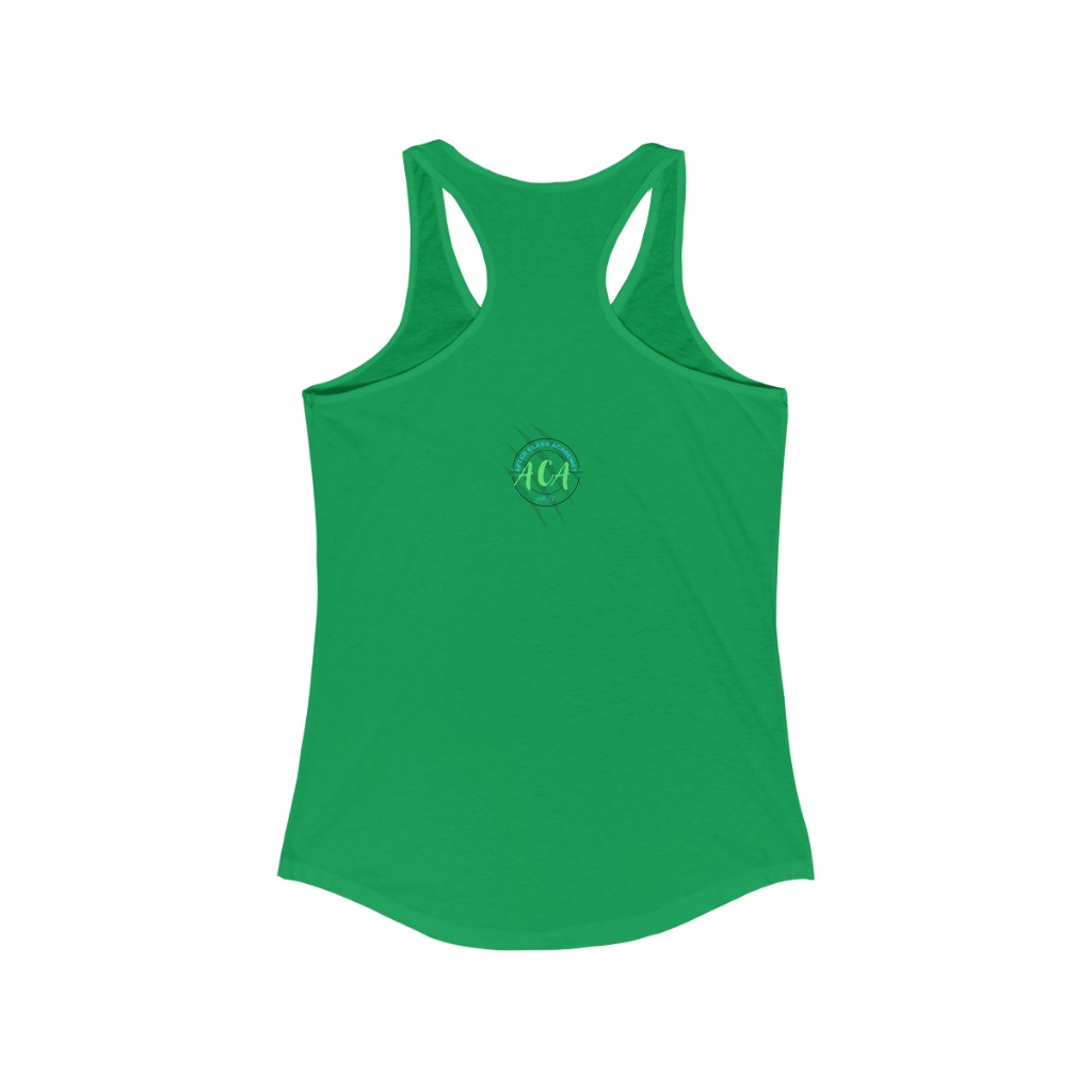"Straight Outta Practice" dance Women's Ideal Racerback Tank - Image 16