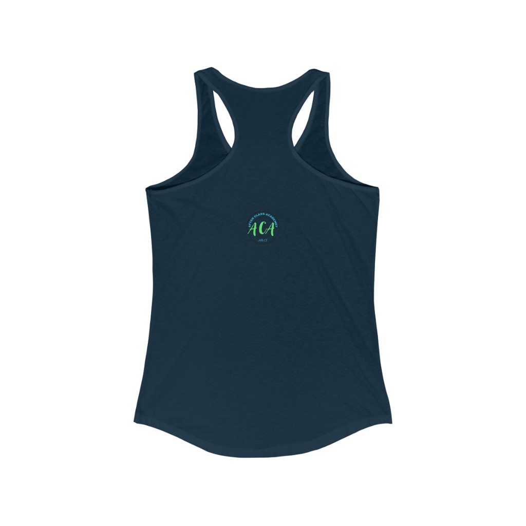 "Straight Outta Practice" dance Women's Ideal Racerback Tank - Image 24