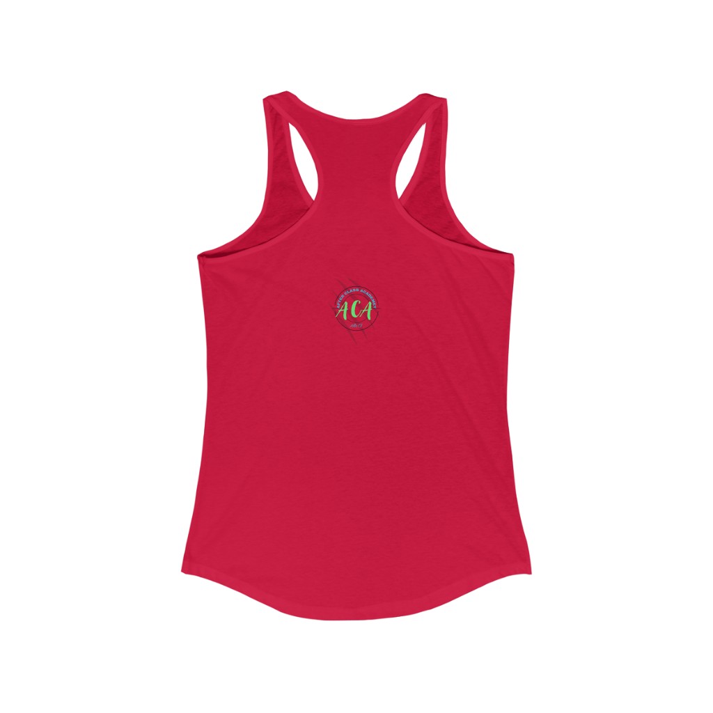 "Straight Outta Practice" dance Women's Ideal Racerback Tank - Image 30
