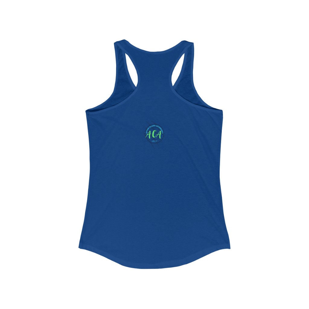 "Straight Outta Practice" dance Women's Ideal Racerback Tank - Image 22
