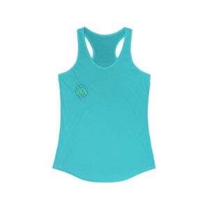 "Squats low and standards high" Women's Ideal Racerback Tank