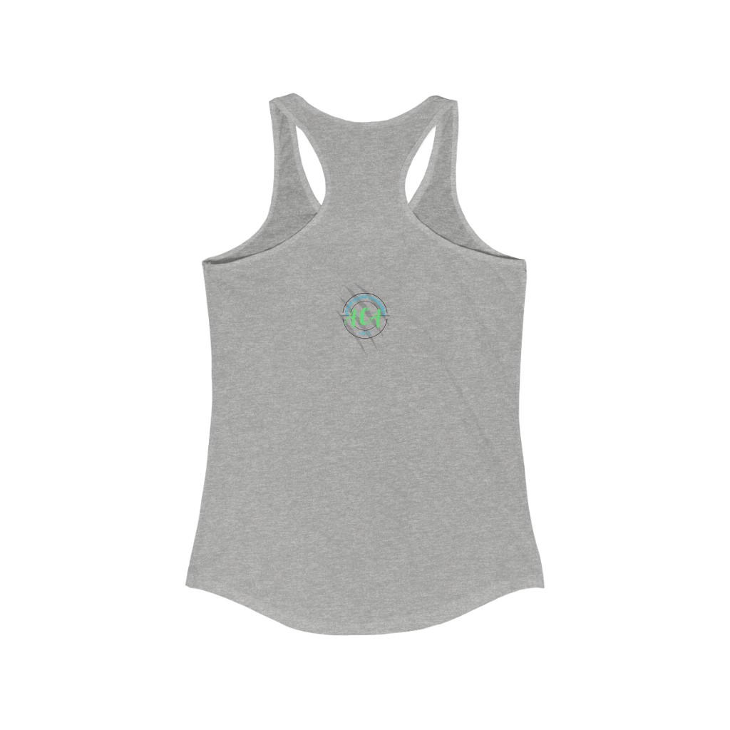 "Straight Outta Practice" dance Women's Ideal Racerback Tank - Image 8