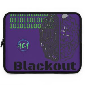Blackout robotics Laptop Sleeve