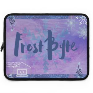 Frost Byte Laptop Sleeve
