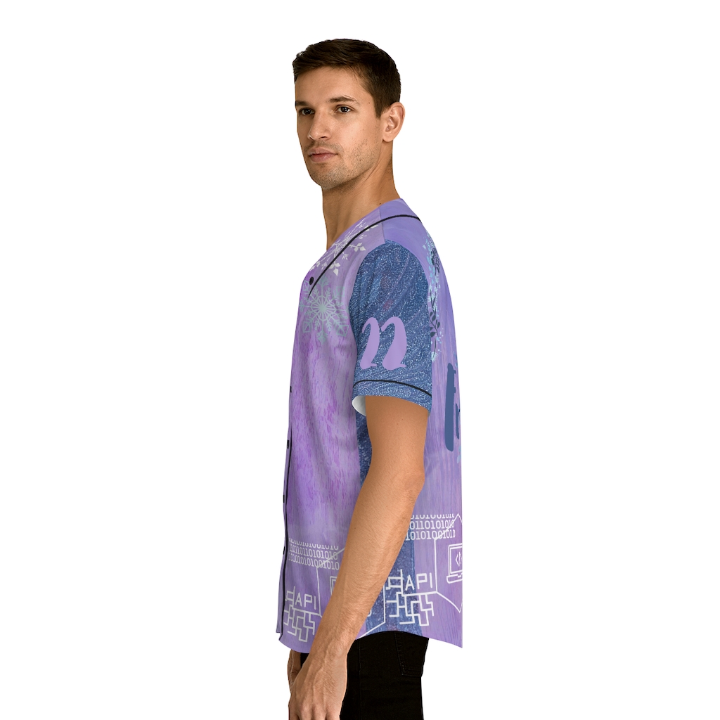 Frost Byte team Baseball Jersey (AOP) - Image 5