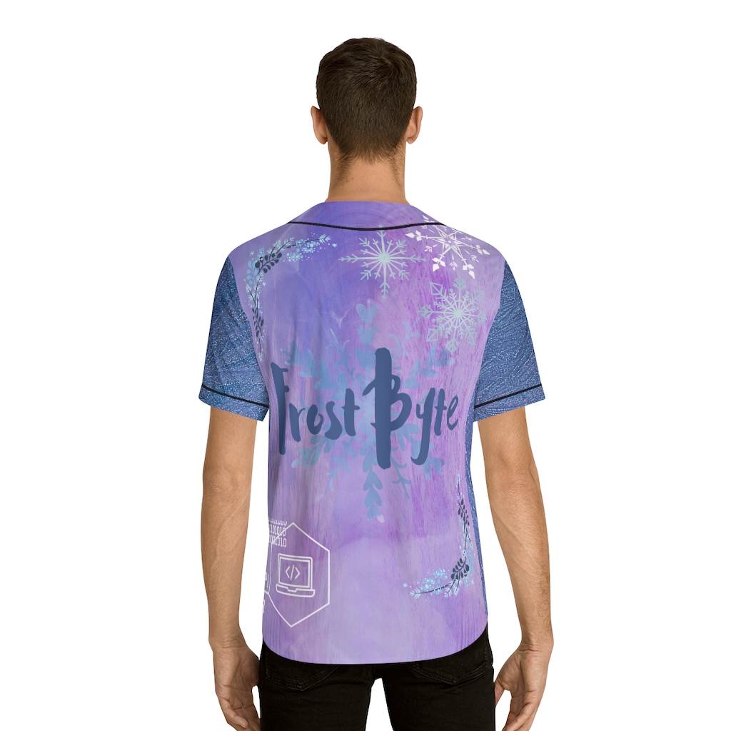 Frost Byte team Baseball Jersey (AOP) - Image 13