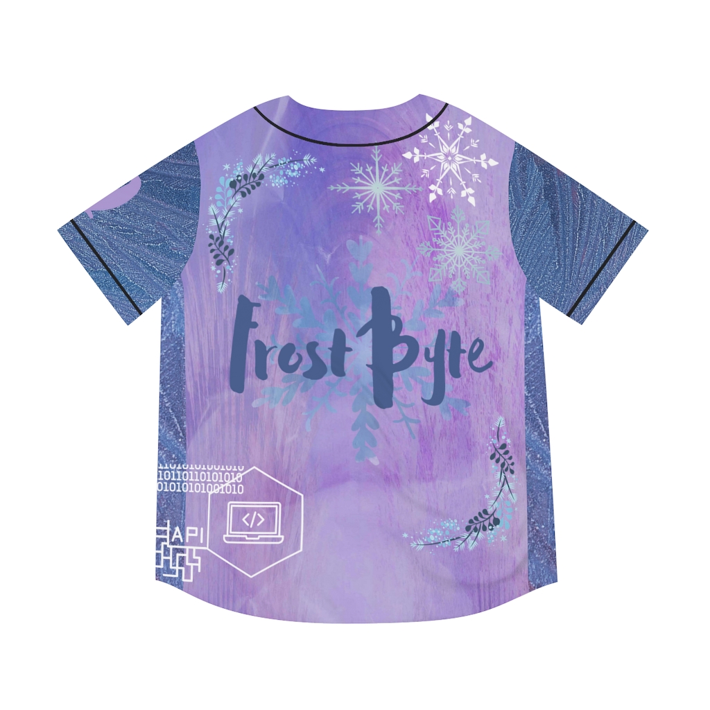 Frost Byte team Baseball Jersey (AOP) - Image 17