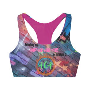 Girls' Double Lined Seamless Sports Bra