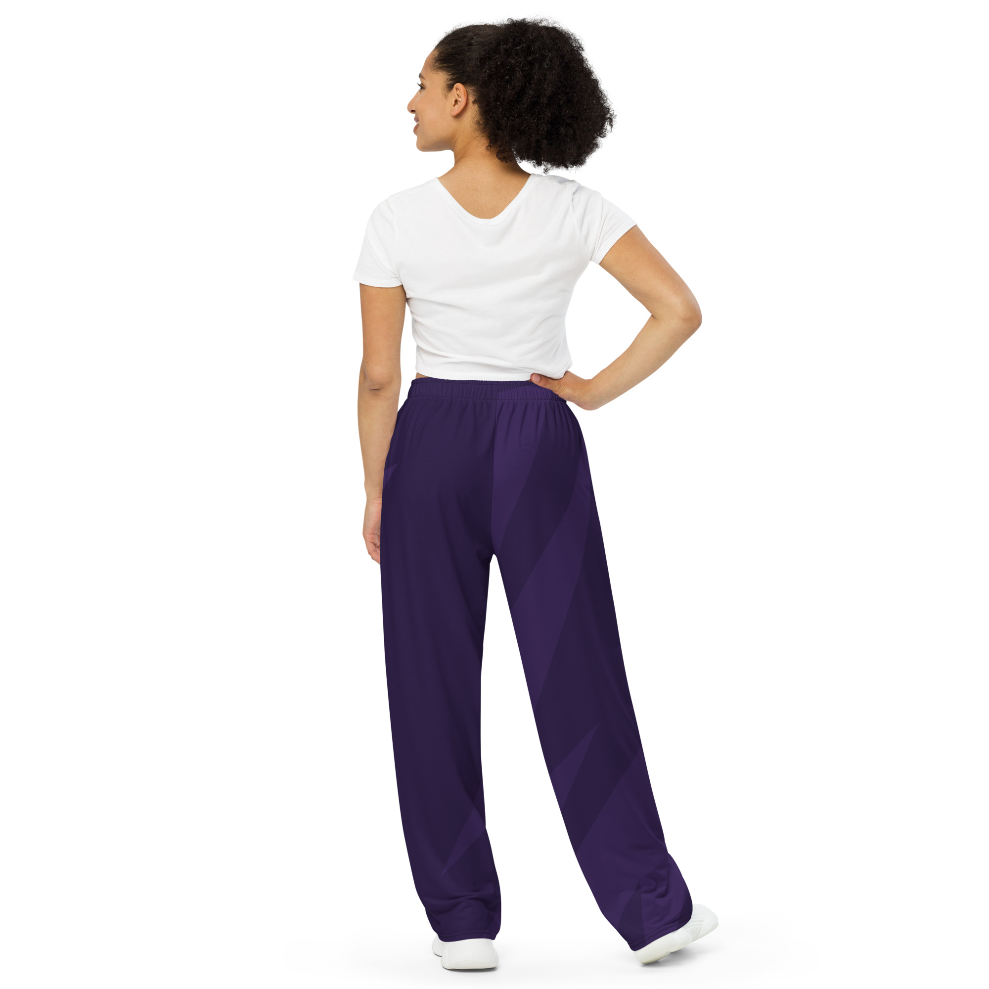 Season 4 purple wide-leg pants - Image 3